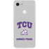 Texas Christian University Horned Frogs Logo Print Google Pixel 3 Skin